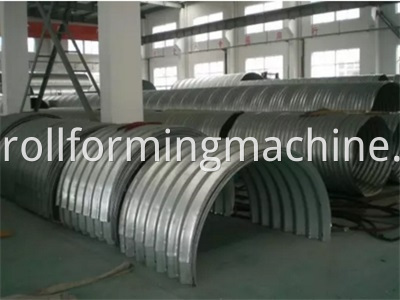 Multi Plates Assembly Corrugated Galvanized Steel Culvert Pipe